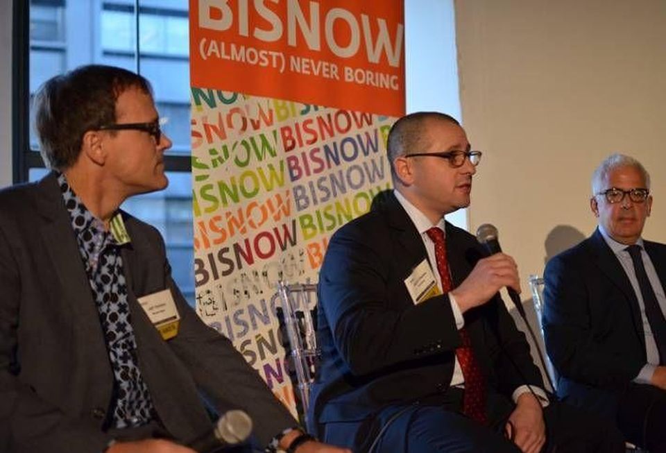 Former Brookfield NYC and Boston head David Cheikin speaks at a 2014 Bisnow event.