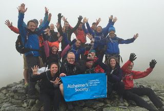 BNP Paribas Real Estate raises over £30k for Alzheimer's Society with the Nine Peaks Challenge 
