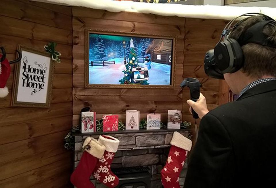 intu's virtual reality exhibit at victoria centre, nottingham
