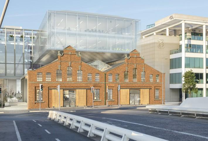 Iput's proposed Tropical Fruit Warehouse office development on Sir John Rogerson's Quay