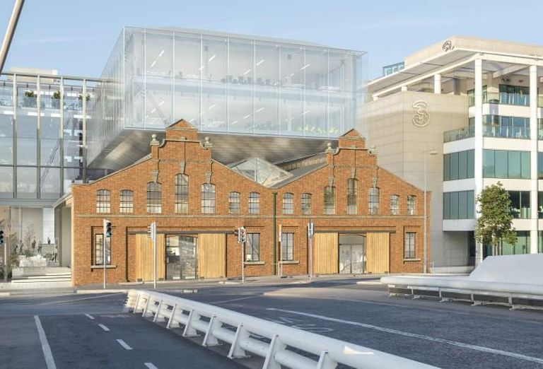 Iput's proposed Tropical Fruit Warehouse office development on Sir John Rogerson's Quay