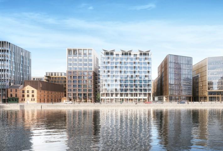 Artist's impression of what the City Block 9 development site in Dublin could look like