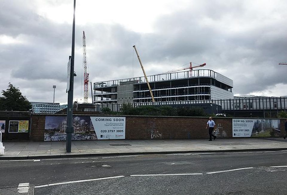 St James' new housing development in White City