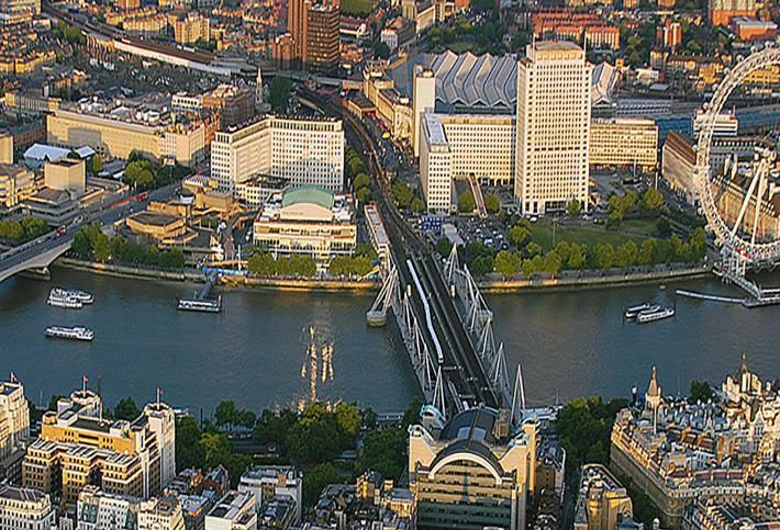 Southbank Centre with Shell Centre on the right 