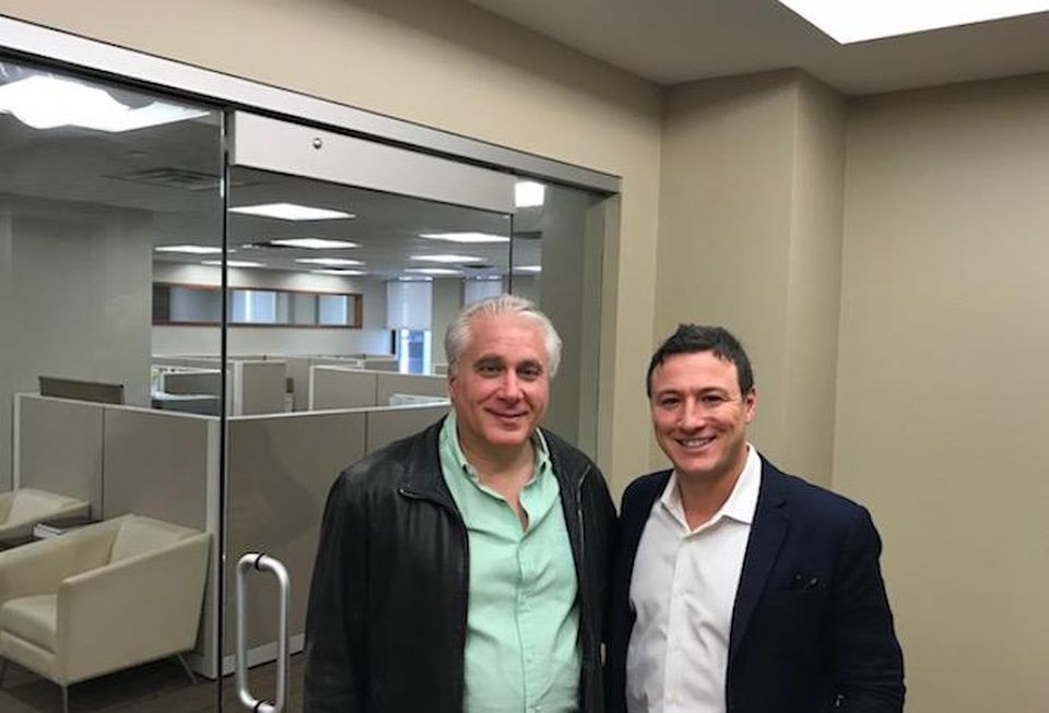 Capricorn Asset Management partners Andrew Schulman and Jason Richter in their Manhattan office
