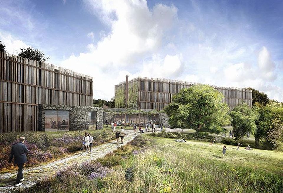 CGI of the proposed Eden Project Hotel