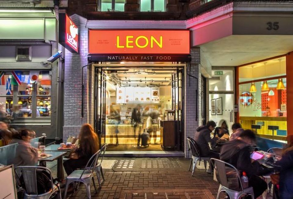 Leon restaurant on Carnaby Street in London