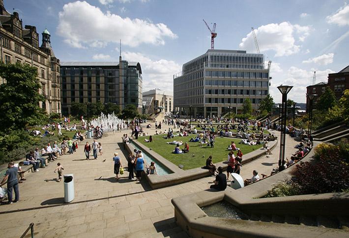 Peace Gardens, Sheffield