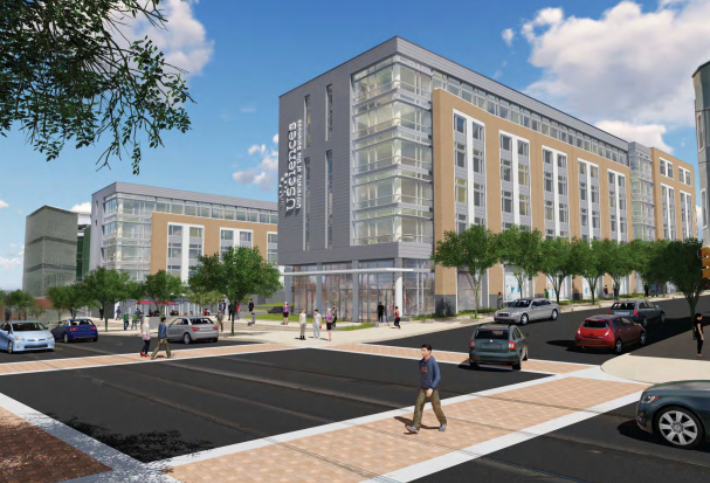 University Of The Sciences Plans New Mixed-Use Dorm Building