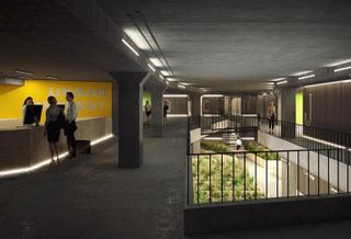 Ian Chalk Architect's Subterranean Hotel 
