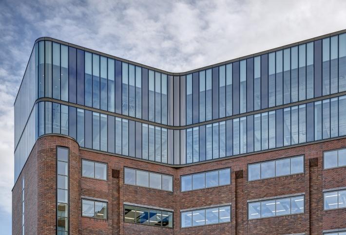 The two additional floors developed at the top of 5 and 6 Earlsfort Terrace