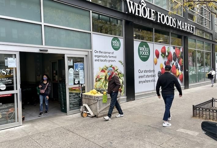 Whole Foods on 87th Street and Third Avenue, upper east side