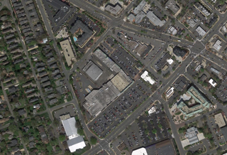 The area proposed for a new development in McLean, Virginia
