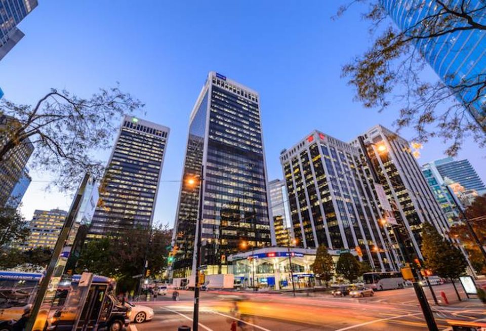 Bentall Centre in Vancouver