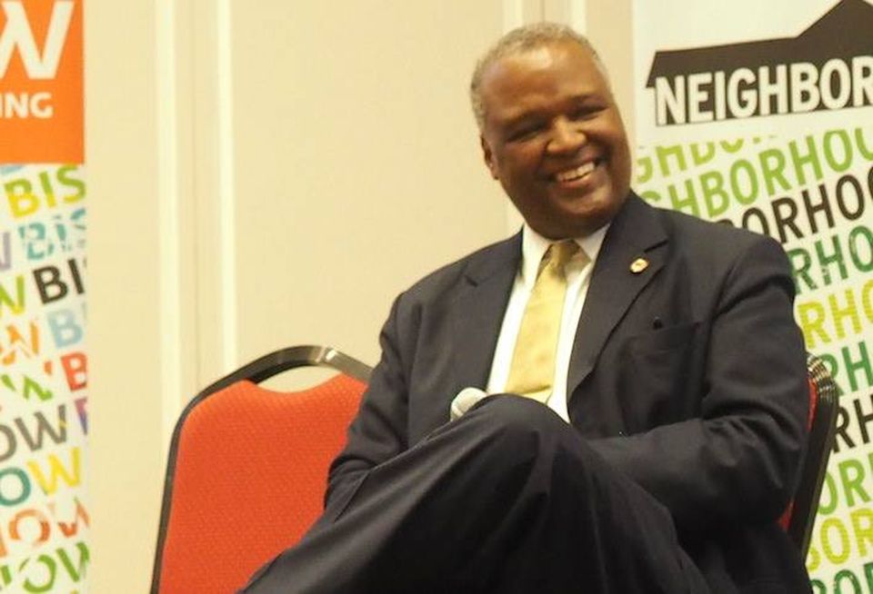 Prince George's County Executive Rushern Baker at Bisnow's 2015 Prince George's County State of the Market