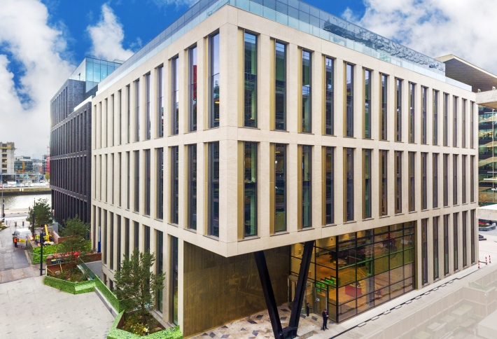 Artist's rendering of Dublin Landings 2 in the north docklands