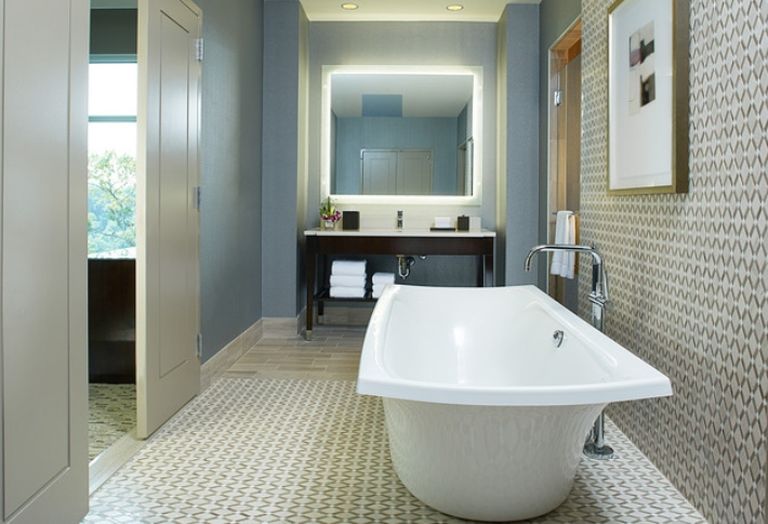 Bathroom in the Hyatt Centric Midtown Atlanta