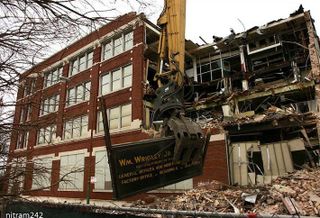 The Former Wm Wrigley gum plant in Chicago.
