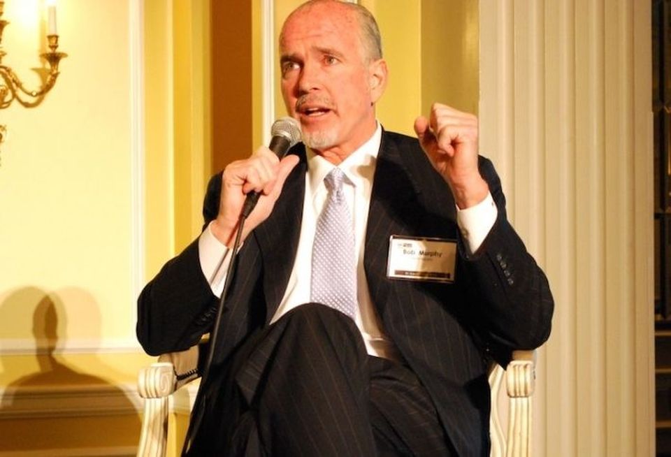 MRP Realty's Bob Murphy at Bisnow DC state of office event 2014