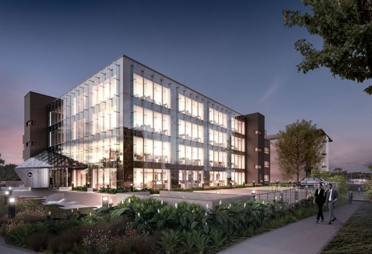Artist's rendering of The Hive in Sandyford