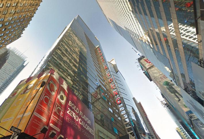 EY's HQ at 5 Times Square.