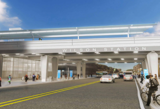 New Look For Wilson Red Line Station