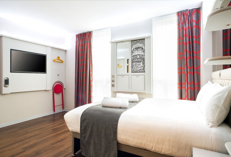 Point A hotel room in London's Shoreditch
