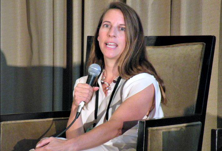 CBRE senior managing director Christine Akins