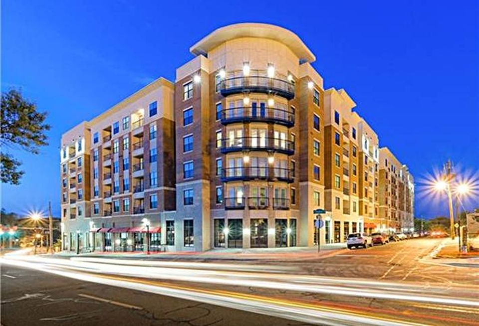 This University of Georgia apartment complex developed by Landmark Properties has a 24-hour recreation center with a golf simulator, pool, foosball and poker tables. Students can reward themselves after a tough exam at an infinity pool, sauna, racquetball court and on-demand fitness classes. Developer Landmark grew 40% during the Great Recession.