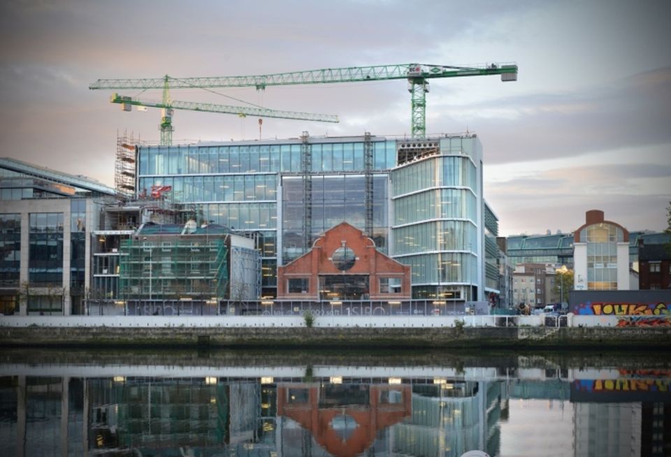 Hibernia Reit's 1 Sir John Rogerson's Quay in Dublin — 1SJRQ — leased in its entirety to Hubspot