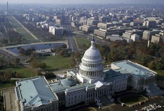 aerial view capitol loc.gov