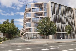 Artist's rendering of Dalata's Maldron, Merrion Road - formerly the Tara Towers hotel