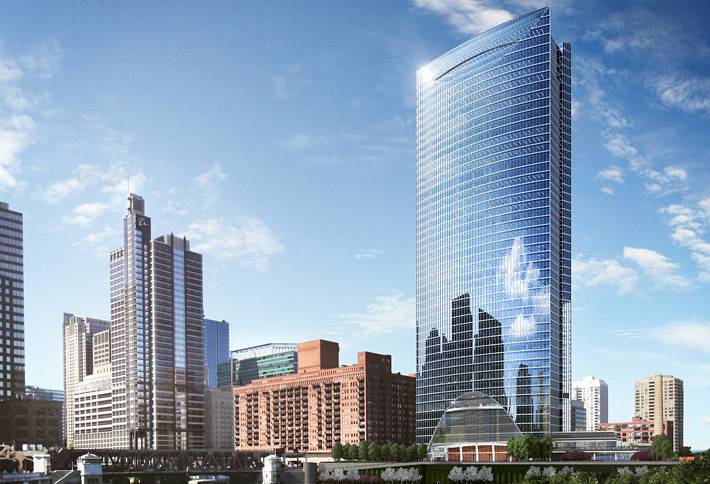 Check Out the West Loop's Latest Massive Office Tower