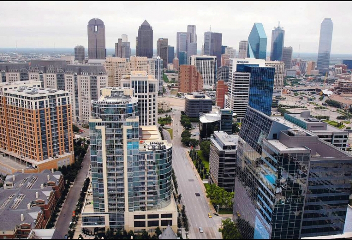 Dallas Skyline from uptown