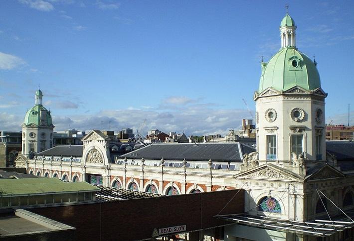 Smithfield market London, photo by James Ketteringham, Wikimedia