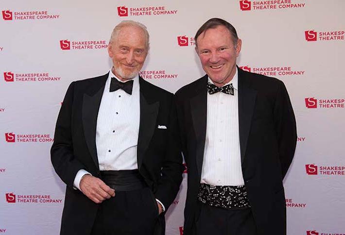 Charles Dance and Don Graham at the Shakespeare Theatre Company annual gala