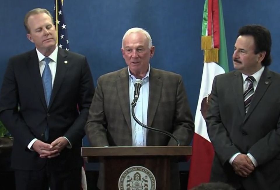 San Diego Regional Chamber of Commerce president/CEO Jerry Sanders