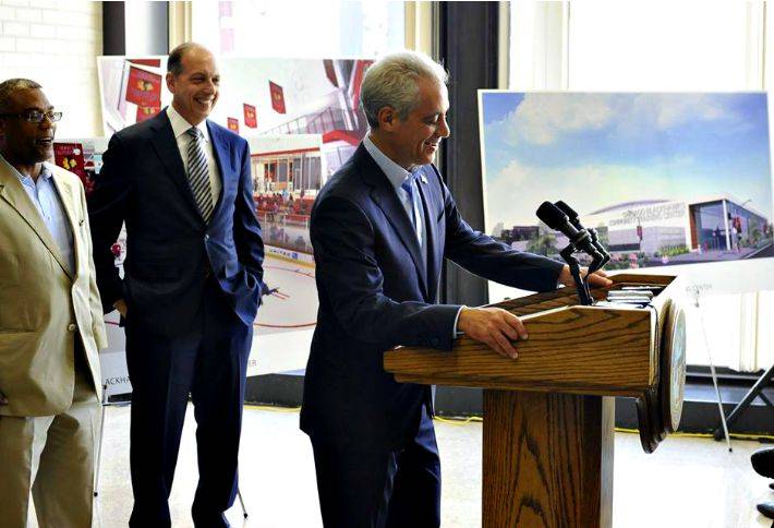 Blackhawks Breaking Ground on New Practice Facility in January