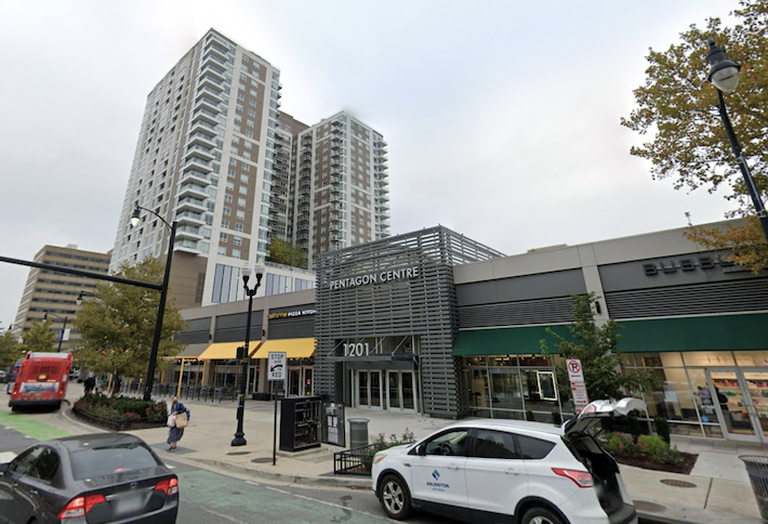 Kimco's Pentagon Centre retail complex at 1201 South Hayes St. in Pentagon City. 