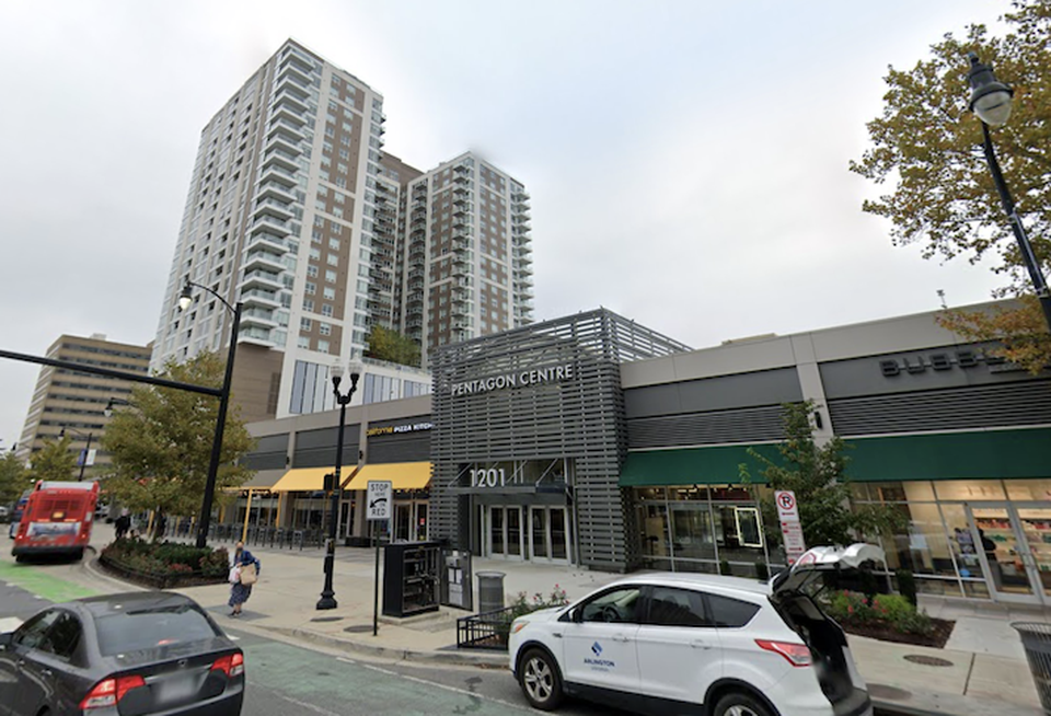 Kimco's Pentagon Centre retail complex at 1201 South Hayes St. in Pentagon City.