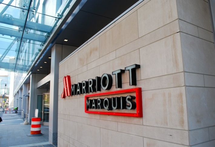 Courtyard by Marriott in downtown Santa Monica, CA
