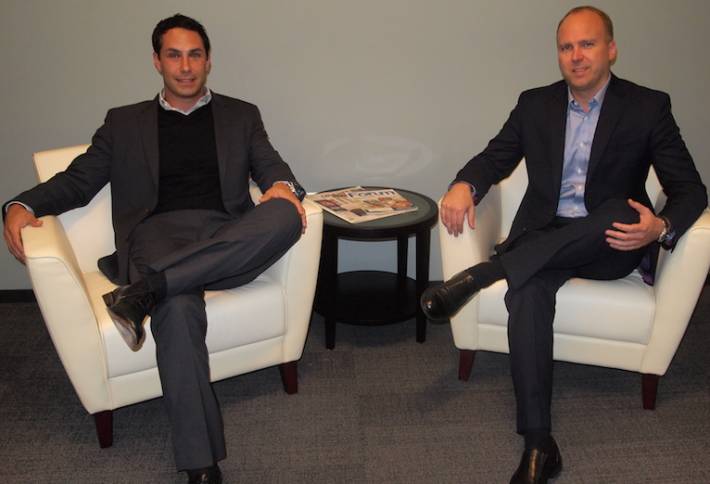 Alpha Capital CRE managing partners Anthony Longo (left) and Michael Riley