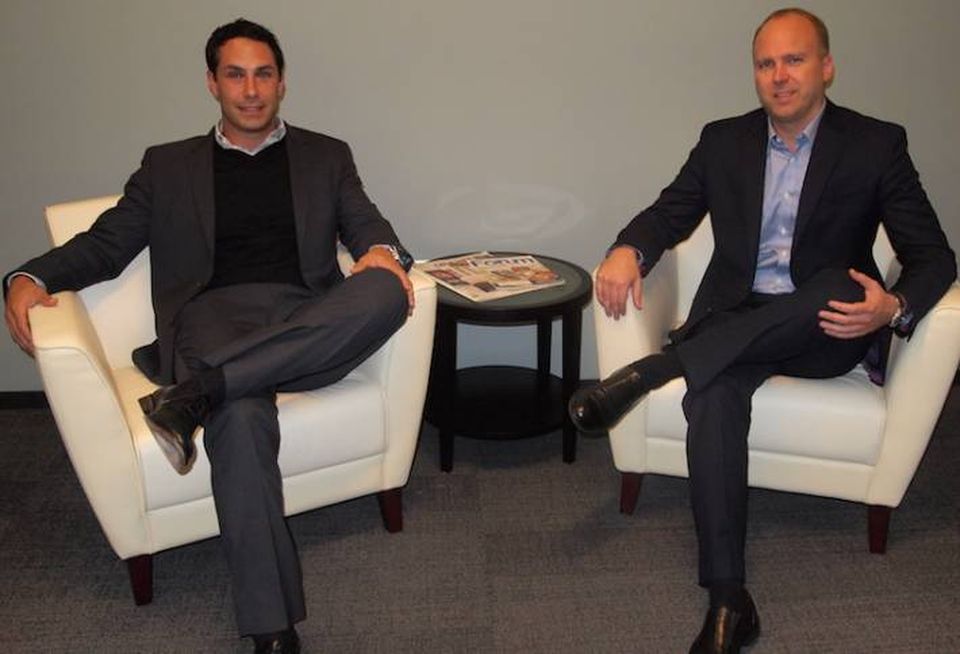 Alpha Capital CRE managing partners Anthony Longo (left) and Michael Riley