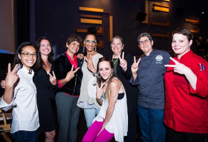 Girl Power Crashes Wi-Fi at Hail to the V