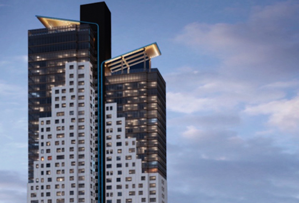 Rendering of 29-26 Northern Blvd. in Long Island City from Simon Baron Development