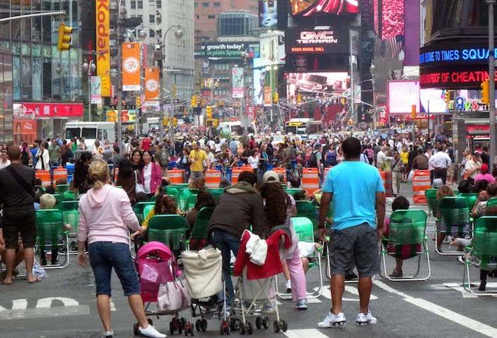 Is a Successful Times Square Pushing Businesses Out?