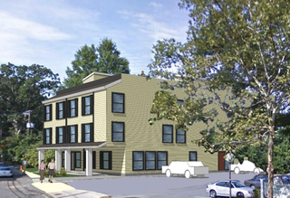 A rendering of the 15-unit continuing care retirement community planned at 401 Anacostia Road SE. 