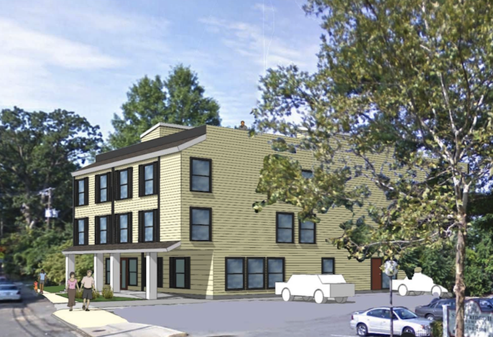 A rendering of the 15-unit continuing care retirement community planned at 401 Anacostia Road SE.