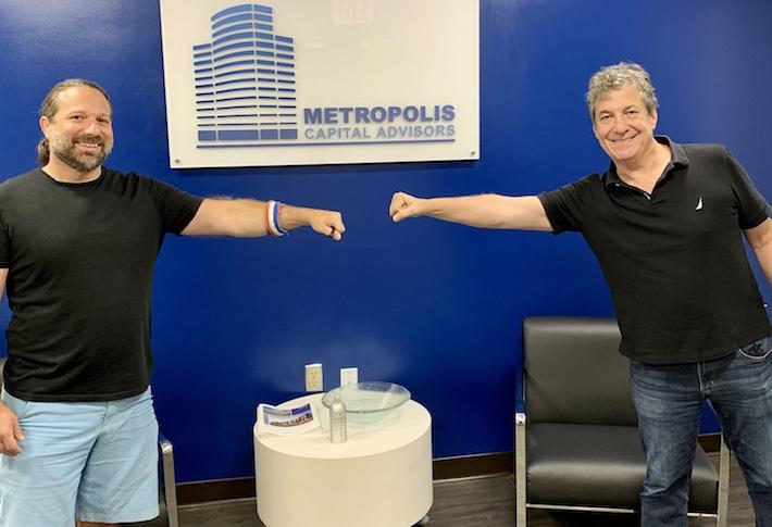 MetCap's Andy Hotchkiss and Cliff Mendelson. 