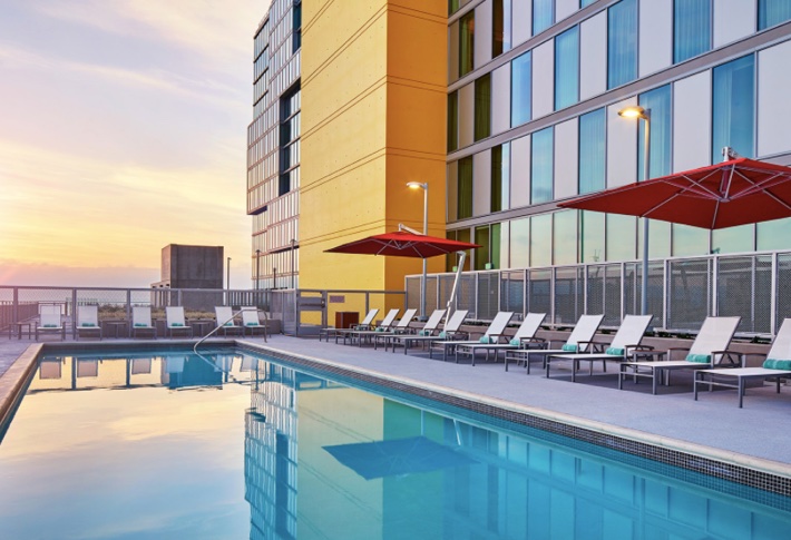 Having two Marriott brands under one roof provided cost-effective synergies, including amenities used by guest at both hotels.